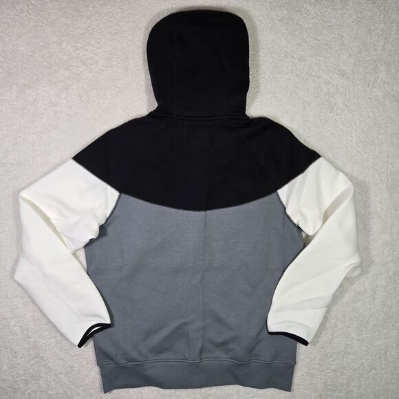Nike Tech Fleece Windrunner Black Cool Grey White FZ4709-011 Mens Size Large - Picture 4 of 5